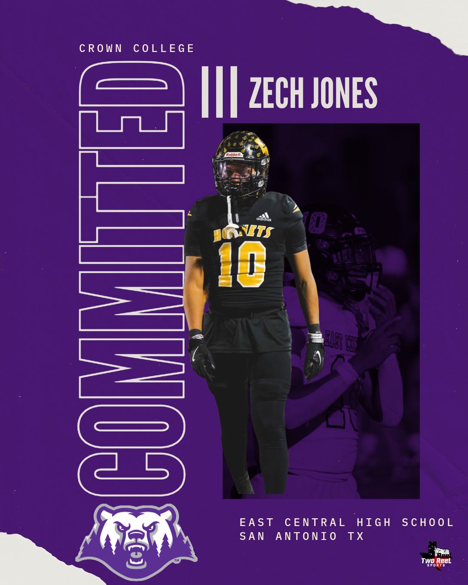 Zechariah Jones (@zechariah_j07) on Twitter photo 🚨#AGTG After a great conversation with <a href="/CoachMarreroFB/">Carlos Marrero</a> and a lot of thinking i would like to announce that i will be verbally committing to <a href="/CrownCollegeFB/">Crown College Football</a>🚨
<a href="/joehubb74/">Coach Hubb</a> <a href="/CoachBarcenez/">Kris Barcenez M.ED</a> <a href="/CoachAnderson3_/">Coach Anderson M.Ed</a> 🚨#AGTG After a great conversation with <a href="/CoachMarreroFB/">Carlos Marrero</a> and a lot of thinking i would like to announce that i will be verbally committing to <a href="/CrownCollegeFB/">Crown College Football</a>🚨
<a href="/joehubb74/">Coach Hubb</a> <a href="/CoachBarcenez/">Kris Barcenez M.ED</a> <a href="/CoachAnderson3_/">Coach Anderson M.Ed</a>