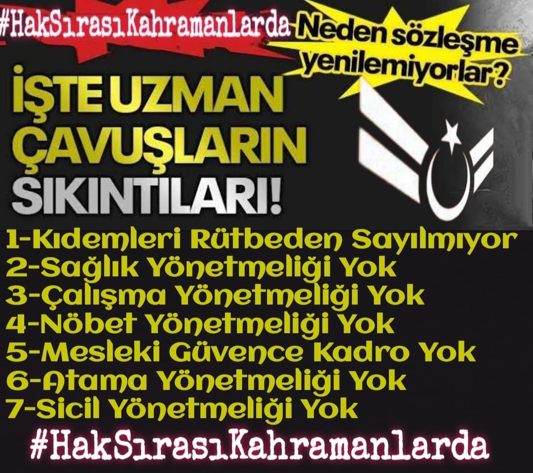 alitilkici38's tweet photo. 8-5 çalışan Sözleşmeli memurlara mesleki güvence Kadro verdiniz.
Devletin bir müddet için ihtiyacı üzerine çalıştırılan mevsimlik işciye Kadro verdiniz.
Hizmetlisine,Geçicisine Taşeronuna Kadro verdiniz.
Asıl imamlık sınavını kazanamayan Vekil imama müezzine Kadro verdiniz.
Hatırlatayım
Eksi bilmem kaç derecede Vatanın bölünmez bütünlüğü için görev yapan kahraman #UzmanÇavuş’lar Kadro bekliyor mesleki güvence bekliyor.
Vatan Savunmasının sözleşmesi Olmaz.
Vallahi Vebal var Bilesiniz.!
@TBMMresmi 
@RTErdogan 
@tcsavunma 
@TC_icisleri 
#HakSırasıKahramanlarda