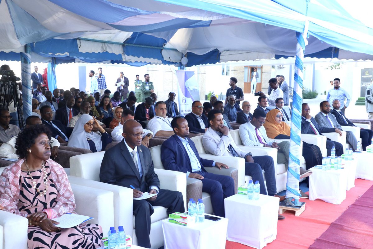 Celebrating World Aviation Day 2024 here in the Somali Capital Mogadishu with Ministers, MPs and International partners, wishing safer operations for aviation industry &amp; regulators globally in years ahead.