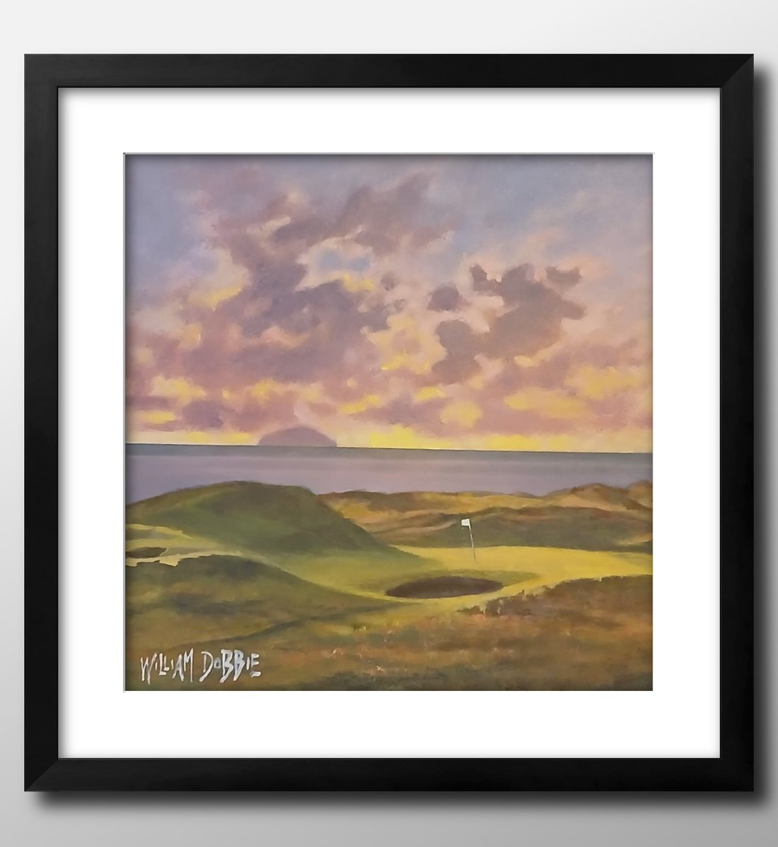 With less than 24hrs to go in our auction in aid of The My Name'5 Doddie Foundation, we have just added another incredible lot:

- Royal Troon signed print by William Dobbie
- Bottle of Loch Lomond "The Open" Special Edition Whisky  

A perfect pairing! 😍
jumblebee.co.uk/puggled