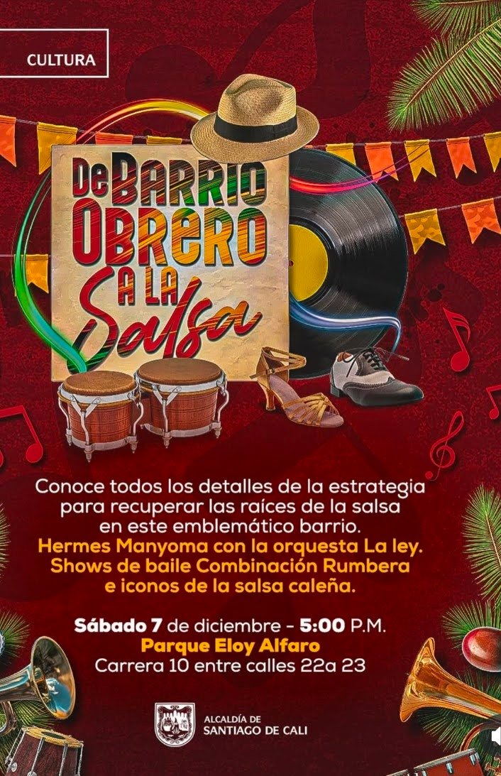 Hoy estaré en el Barrio Obrero de Cali con <a href="/miguelesalsa/">Miguel Murillo</a> y Harold Aguirre cantando "En Cali se quedó" 6pm !