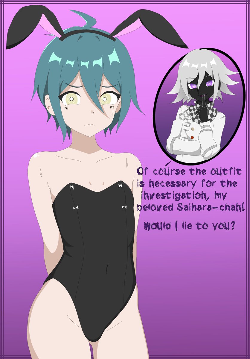 BikuIsDrawing's tweet photo. new investigation with saihara and ouma https://t.co/HkqcUQRlQM