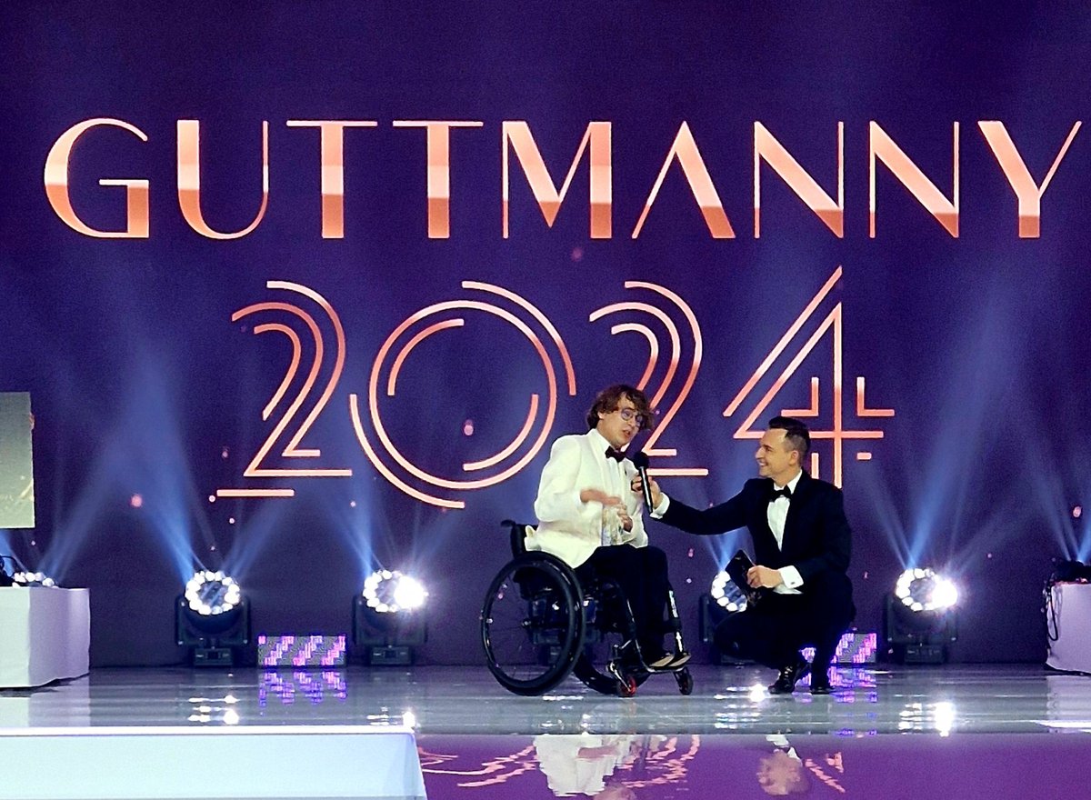 Kamil Otowski dwukrotny złoty medalista igrzysk paralimpijskich w Paryżu zajął 2. miejsce w Plebiscycie <a href="/Paralympic_PL/">Polski Komitet Paralimpijski</a> #Guttmanny2024!