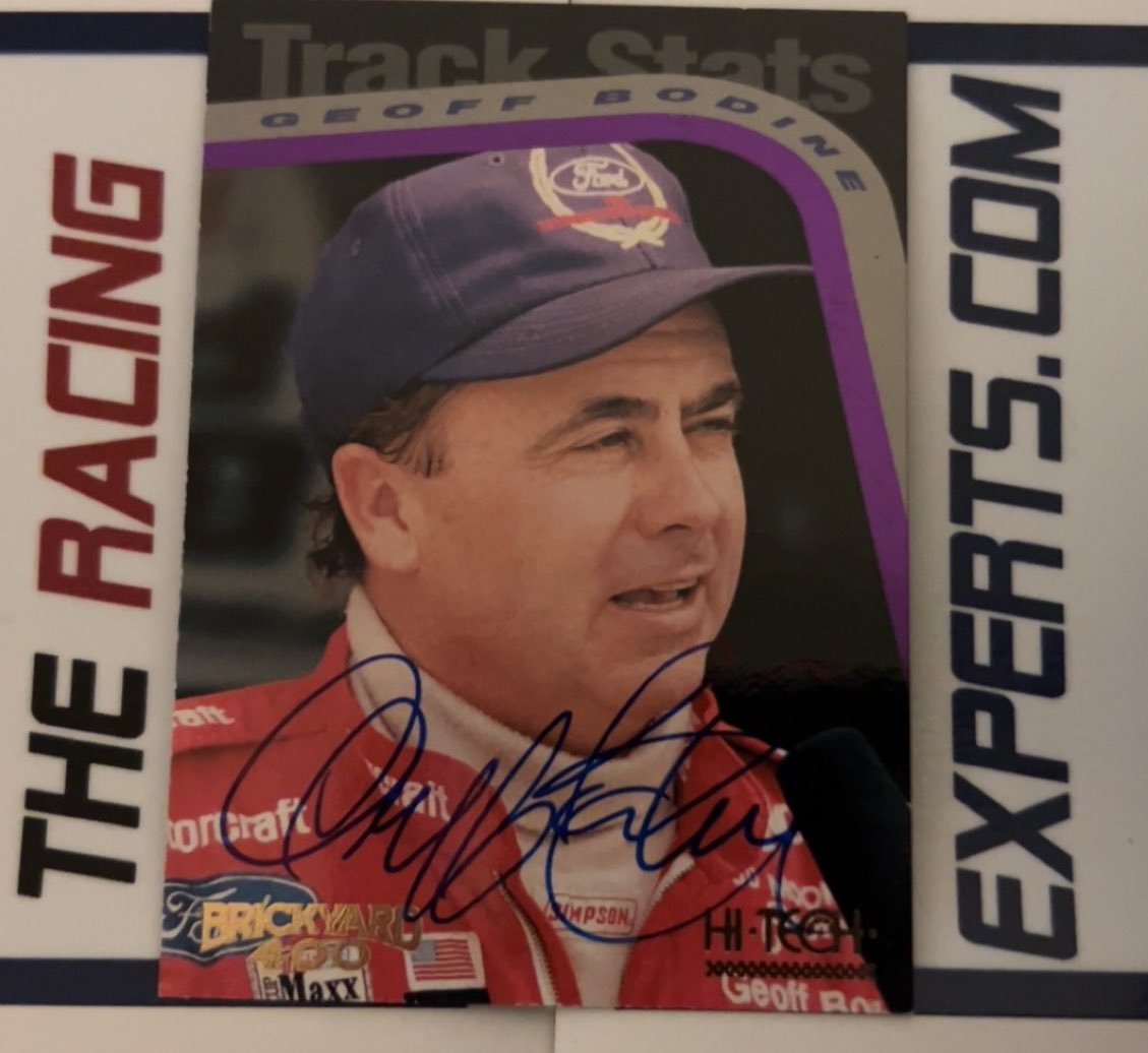 🚨GIVEAWAY🚨 
Win this #autographed @gbodine1  #NASCAR card! All you have to do is:

-RT
-Follow us
-Follow our <a href="/DominicAragon/">Dominic Aragon</a>
-EXTRA entry if you tag a friend!

Winner announced on Tuesday, Dec. 10. Good luck!