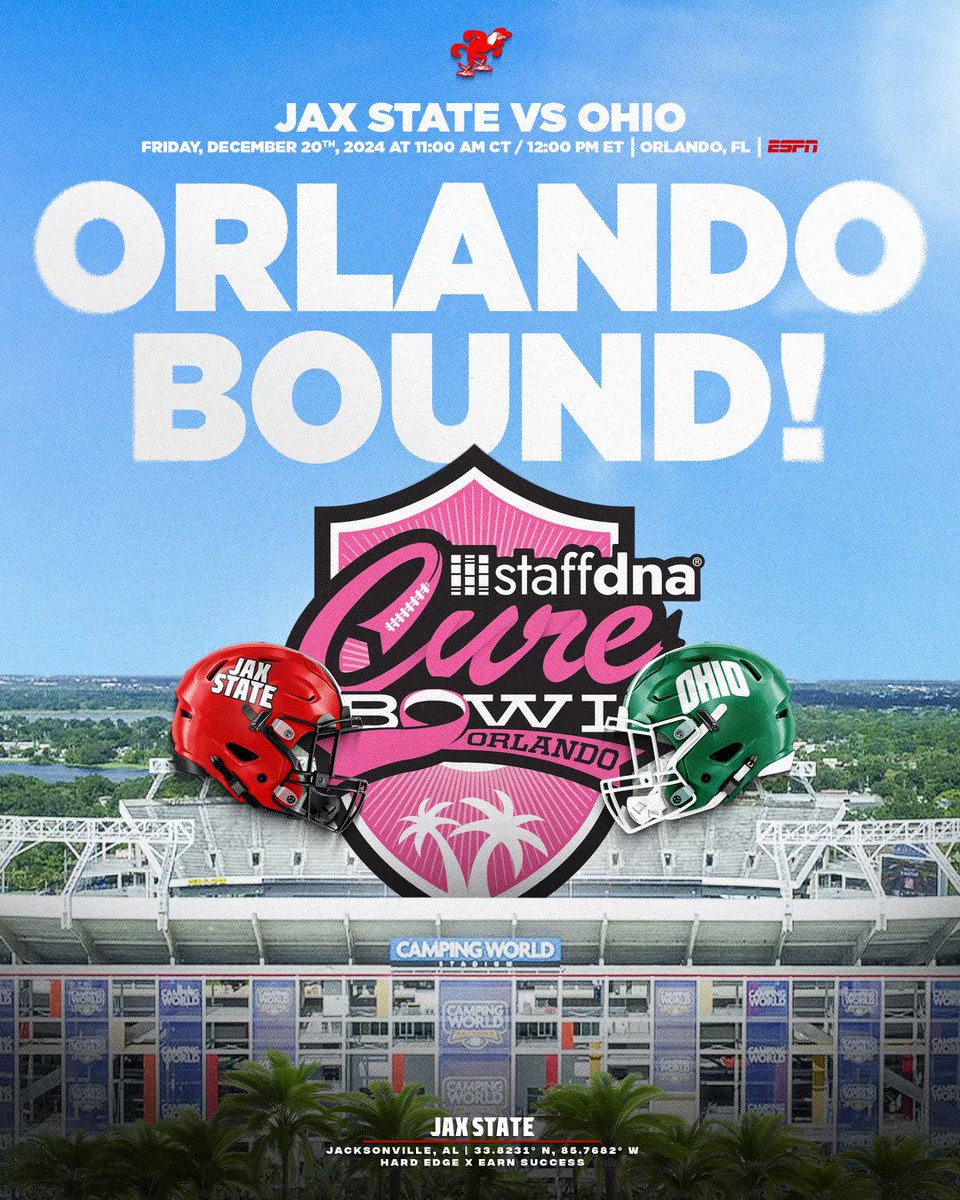 ‼️𝑶𝑹𝑳𝑨𝑵𝑫𝑶 𝑩𝑶𝑼𝑵𝑫‼️

We’re heading to the Cure Bowl on December 20th! 

🔗&gt;&gt;&gt;&gt; tinyurl.com/2c9l7wz9

#HardEdge | #EarnSuccess