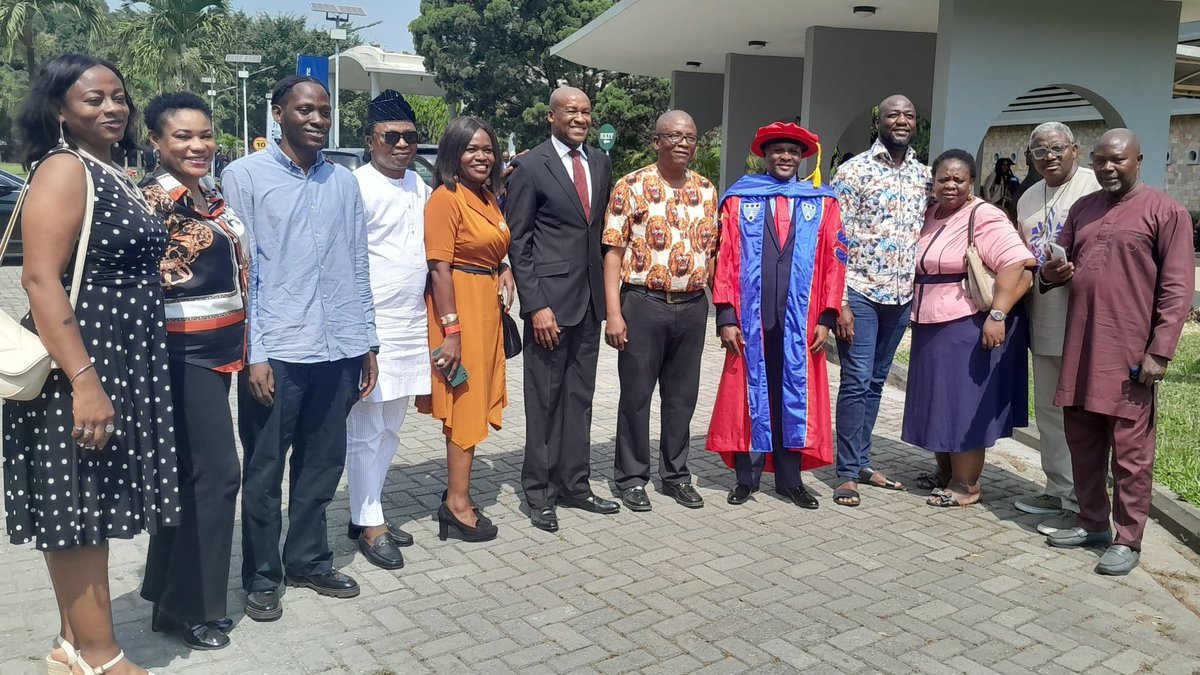 Congrats to our founder, Dr. Desmond Ekeh, on earning a PhD in Media &amp; Communication from <a href="/pau_nigeria/">Pan-Atlantic University</a>! Your dedication to excellence &amp; passion for knowledge inspire us! <a href="/desmondekeh/">Desmond Ekeh</a> <a href="/desmond_ekeh/">Desmond Ekeh</a> #PhDFellow