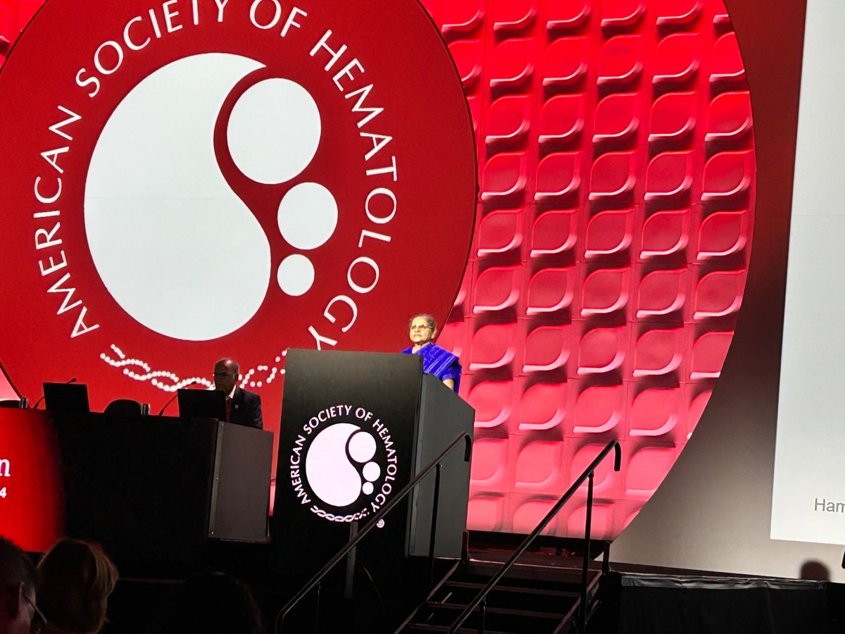What an amazing day for all of us from India. Felt so inspired. 
Dr Dipty Jain from Nagpur delivering the Ham- Wasserman Lecture at American Society of Hematology Conference 2024. Inspiring day for a young hematologist .<a href="/ASH_hematology/">ASH</a> . #ASH24
