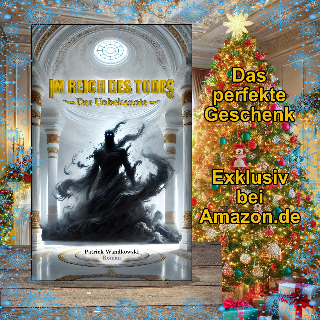 pwandkowski's tweet photo. „Im Reich des Todes: Der Unbekannte“. Ein packender Fantasy-Mystery-Roman, der dich bis zur letzten Seite fesselt!

Ein düsteres Wesen bedroht die Balance zwischen Leben und Tod. Perfekt als Weihnachtsgeschenk für Fans von spannender, paranormaler Fantasy!
https://t.co/rlzLX0zChw https://t.co/aTFWOpURfa