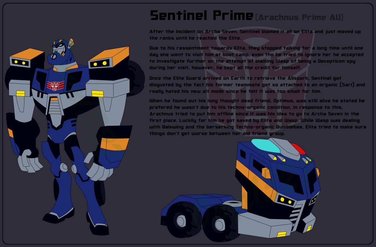 Sentinel Prime Animated Series