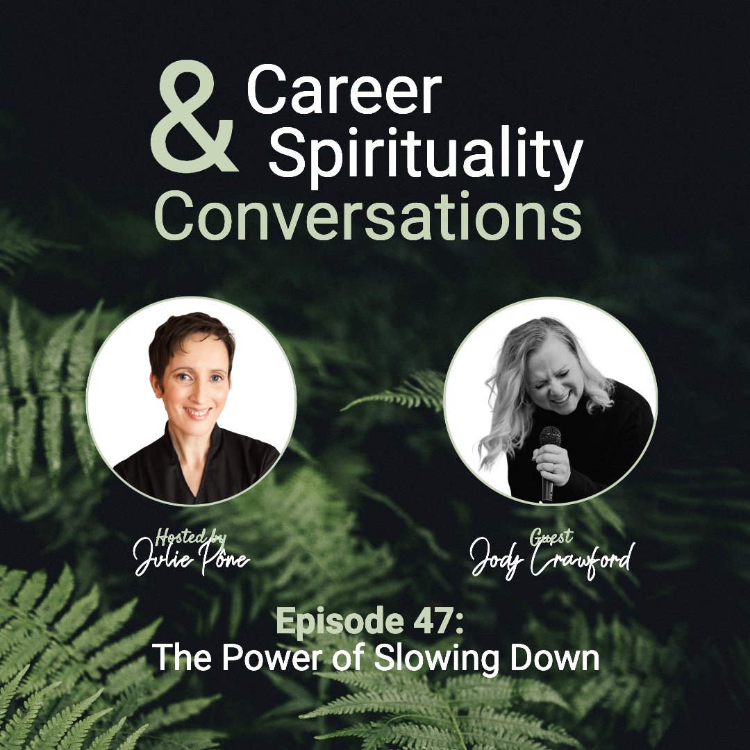 JuliePone's tweet photo. 🎙️ New podcast episode!  Coach Jody Crawford shares her journey of slowing down, finding balance, and reconnecting with peace after burnout.

She shares her learnings from Coast Rica: the power of stepping into Being, more than Doing. 🌿

Full episode: https://t.co/KEqLJv4Mwn https://t.co/PNujgHjMNt