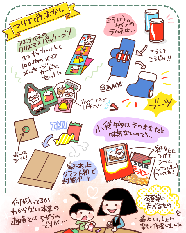 今年もアドベントカレンダーつくりました🌲
(漫画は再掲・3枚目だけ今年の) 