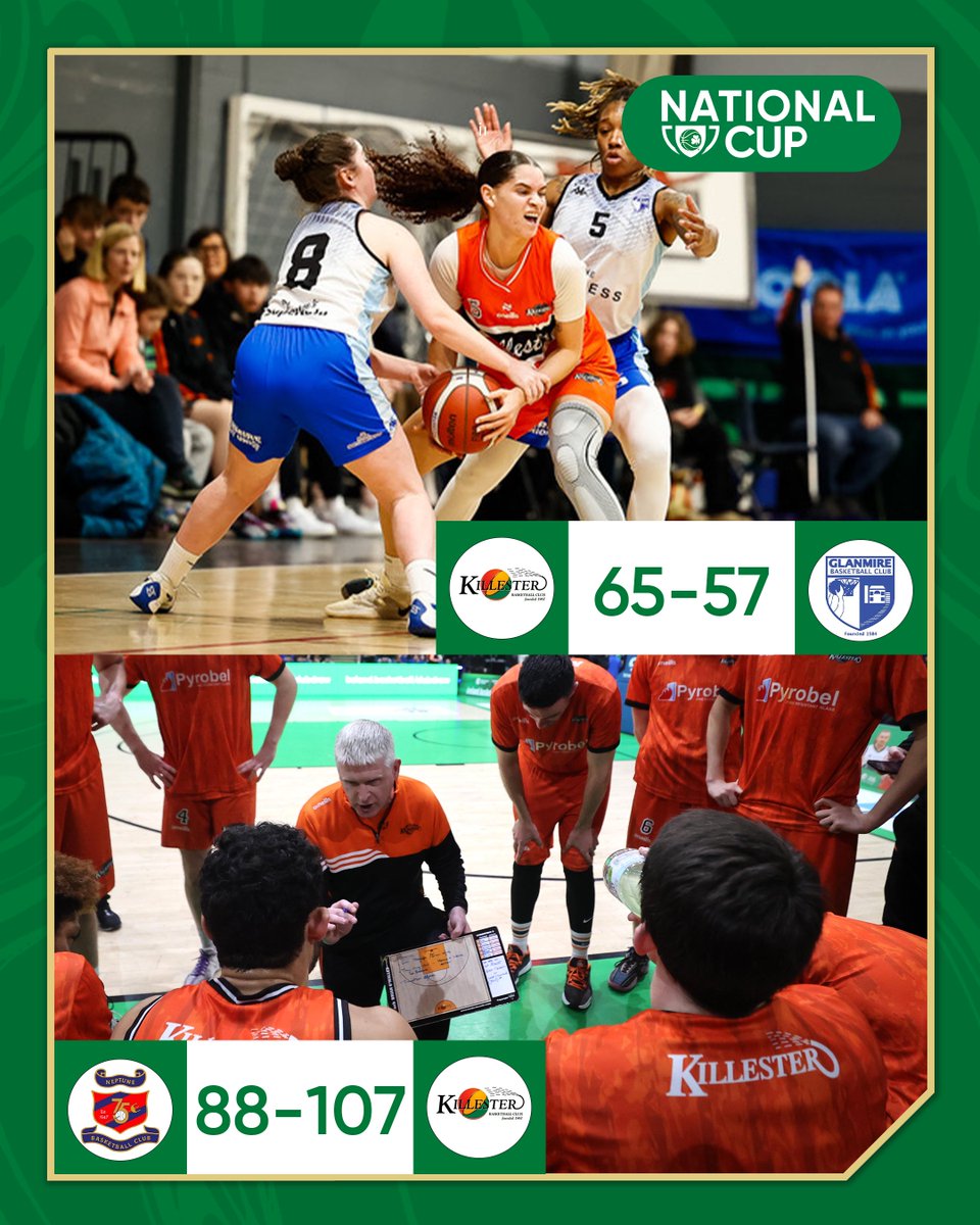 Basketball Ireland (@bballirl) on Twitter photo A successful evening for <a href="/KillesterBball/">Killester Basketball Club</a> ๐ค
Two wins in both the Paudie O'Connor National Cup and Pat Duffy National Cup see's their men's and women's team stamp their passes into the Semi-Finals ๐ซ
๐ธ Martin Doherty & Inpho
#BINationalCup ๐ A successful evening for <a href="/KillesterBball/">Killester Basketball Club</a> ๐ค
Two wins in both the Paudie O'Connor National Cup and Pat Duffy National Cup see's their men's and women's team stamp their passes into the Semi-Finals ๐ซ
๐ธ Martin Doherty & Inpho
#BINationalCup ๐