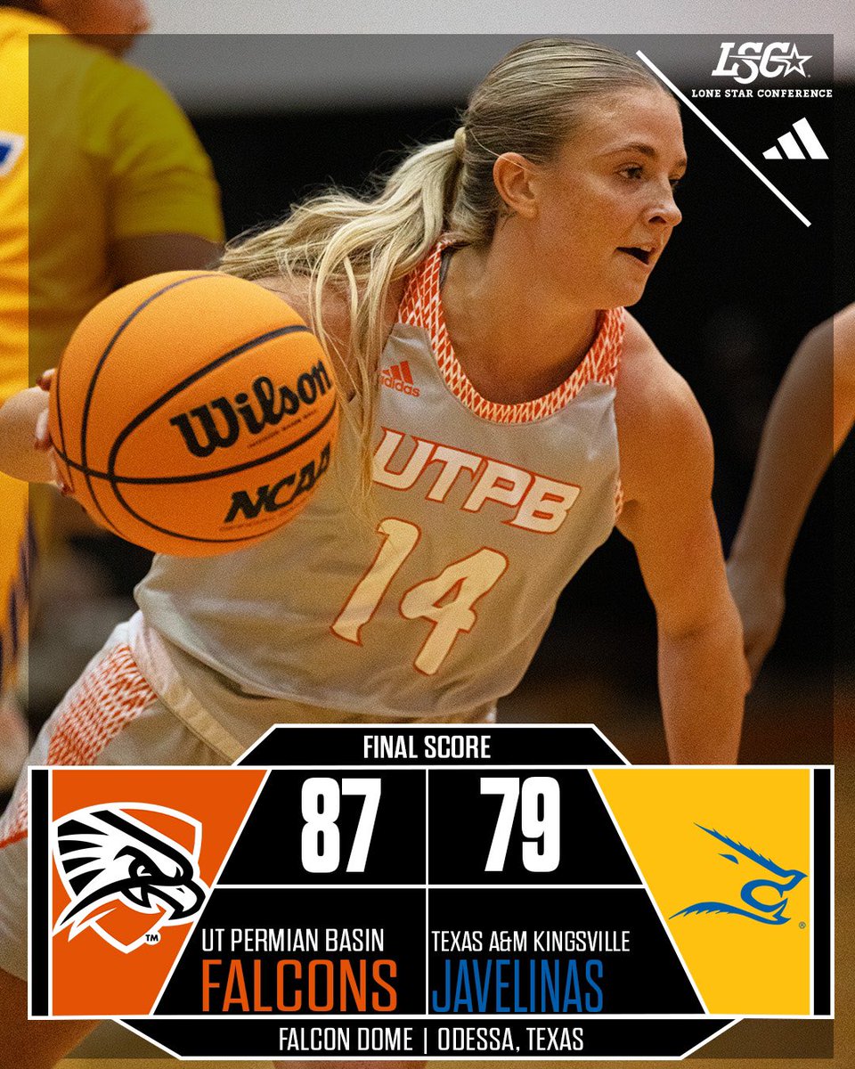 Another W in the Falcon Dome. #BeGreat
T. Rushton: 38 pts, 5 ast, 3 reb
N. Green: 18 pts, 50% from 3p
A. Munoz: 12 pts, 10 ast, 4 reb