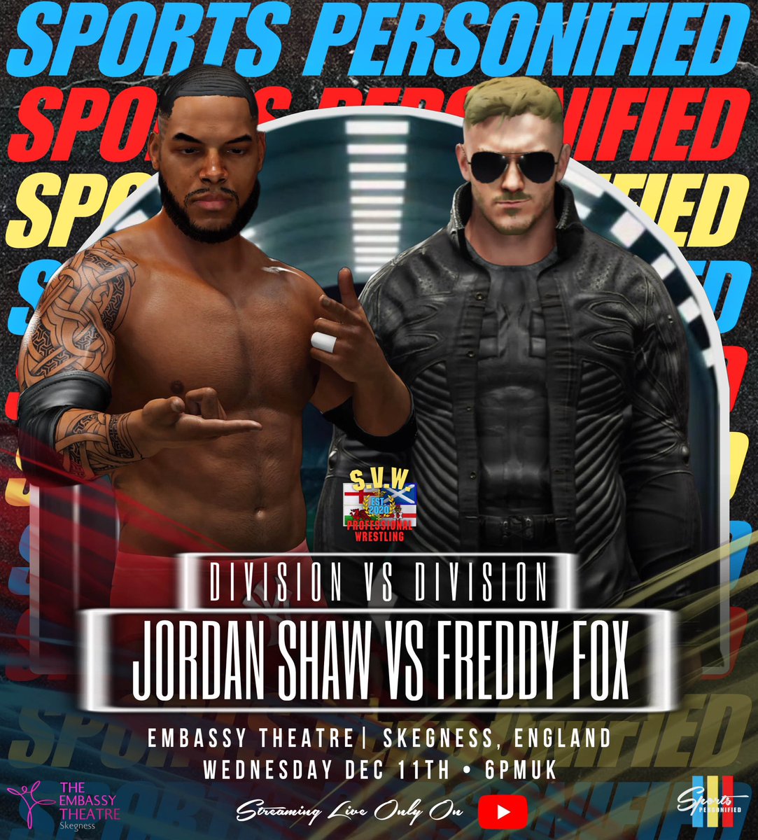 SVegasWrestling's tweet photo. The first 4 matches for @SVegasWrestling (WWE 2K24) Episode 33 live streaming Wednesday at 6PM UK time on the Skeg Vegas Wrestling YouTube channel https://t.co/xNS5sbuxes… #likeforlikes #like #likeforlikeback #likesforlike #likeforfollow #liketime #wwe2k24 https://t.co/7BtojYmgGl