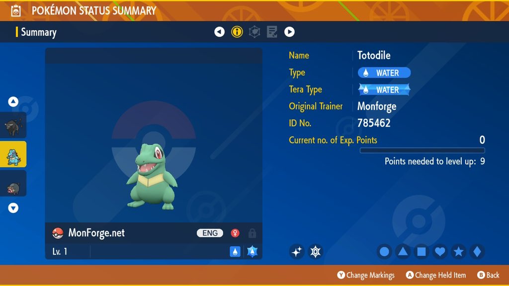 aninactivewall1's tweet photo. Well, this is frustrating… Just started Pokémon Scarlet and got what seemed like a Shiny Totodile in a trade. Turns out it’s hacked and useless. Kinda ruins the fun. Lesson learned—watch out for trades! Back to training the old-fashioned way. 

#AnInactiveWall1 #Pokémon #Gaming https://t.co/K0dplCFA2J