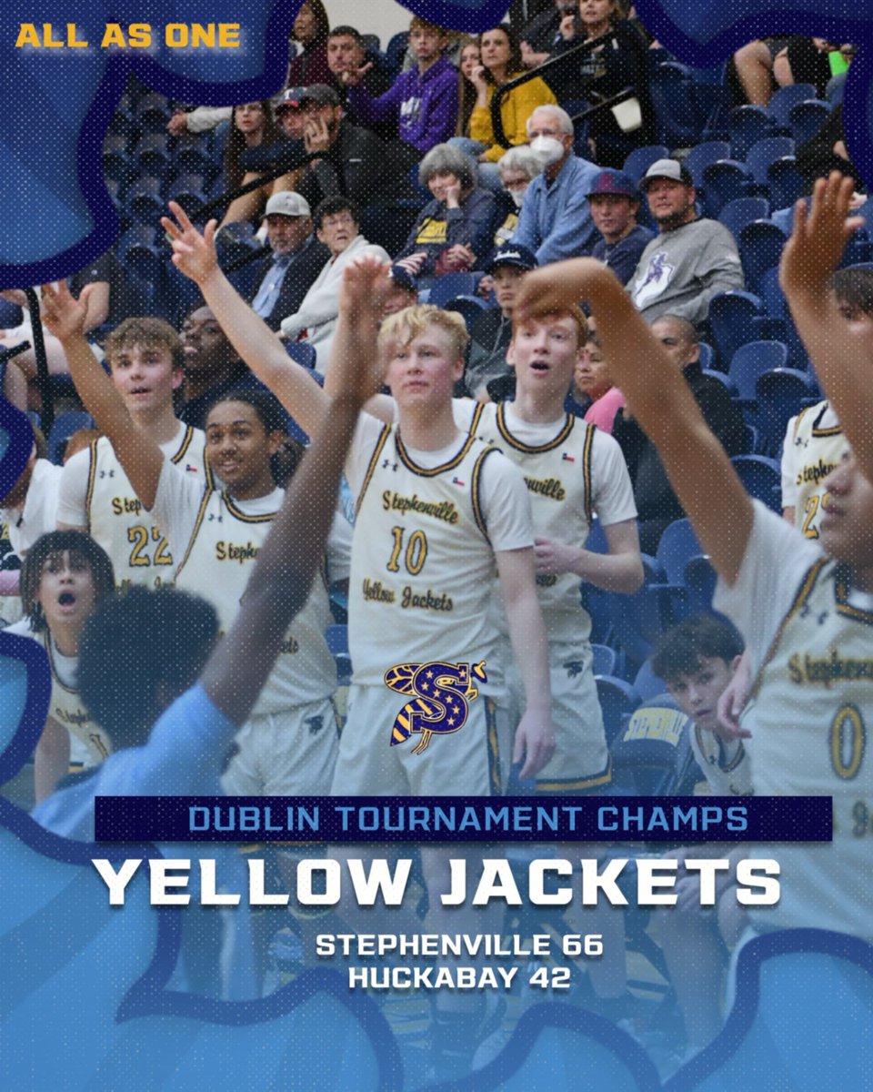 Jackets win the Dublin Tournament and improve their record to 9-0!

JV Blue went undefeated in the tournament!

#ALLASONE #BRINGTHEJUICE