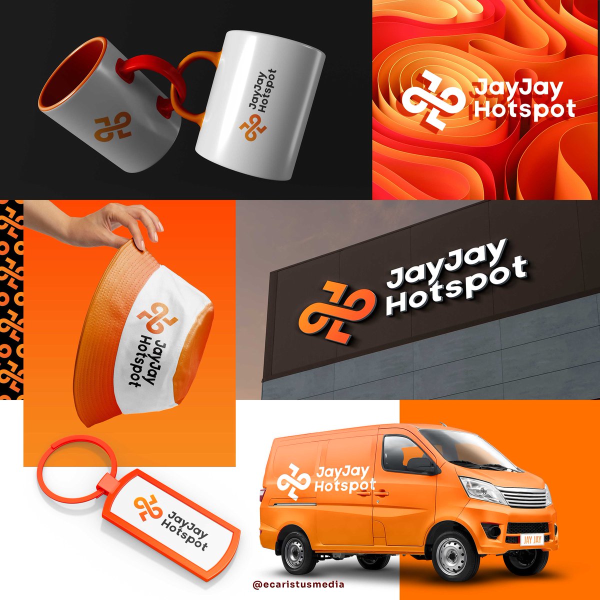 ecaristusMedia's tweet photo. #BrandIdentity Design For JayJay Hotspot. https://t.co/9AsfEL81z6