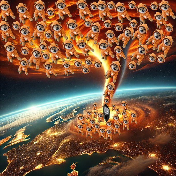 Hey $DOG Army,

The buzz around $DOG is unreal! 🚀

Milestone check:

Market Cap: We just smashed $830M! Insane growth powered by our unstoppable army. And this with no T1 CEX listing. YET.

Community: 97,600 holders strong and growing. This isn't just a token: it's a movement.