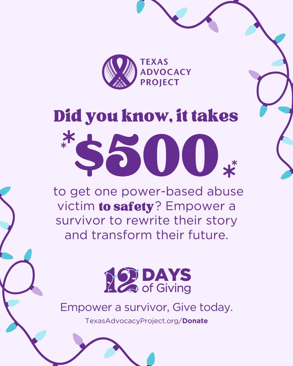 Texas Advocacy Project tweet media