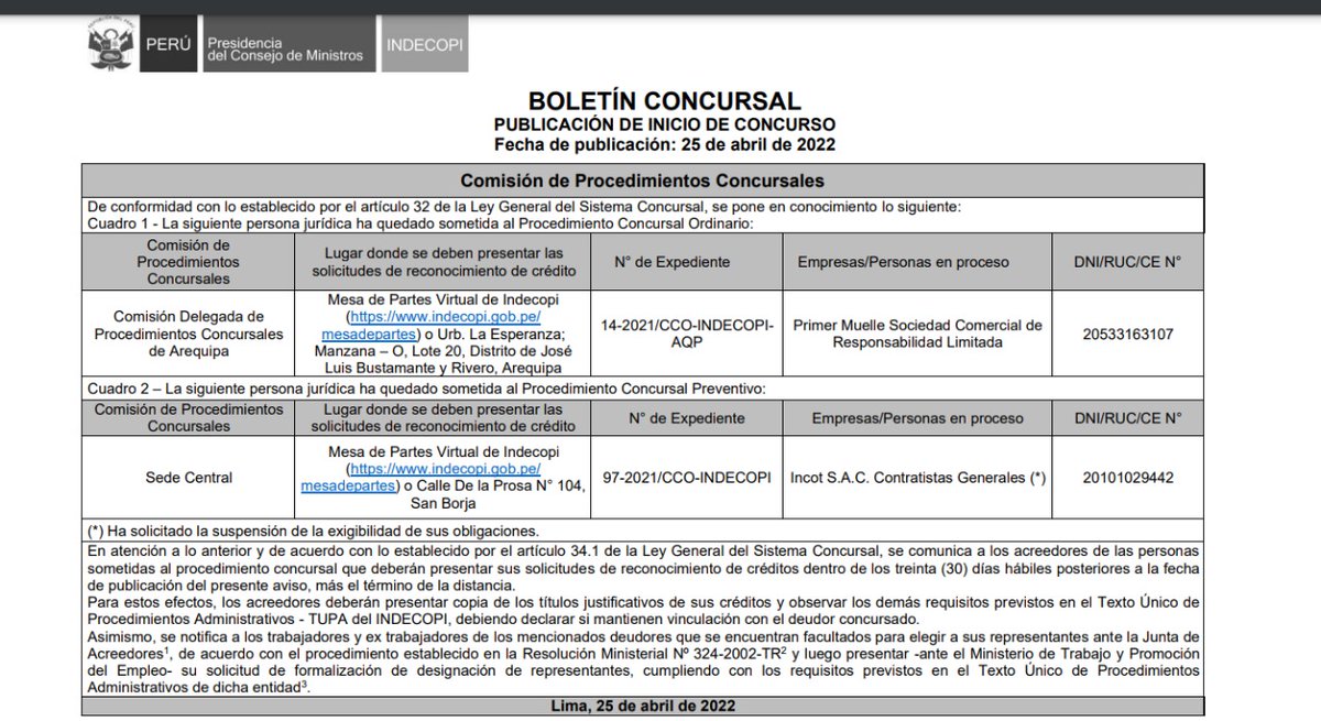 pierinaoliva's tweet photo. Todos hemos tenido que sufrir y perder tiempo por el cierre o angostamiento de la bajada Armendariz en #Miraflores  y ahora nos enteramos qué quien ganó la licitación es una empresa concursada. (Insolvente)
Incot S A. Contratistas Generales fue declarada por Indecopi en concurso preventivo el año 2,022 y luego declarada en concurso ordinario en julio de 2024. Como una empresa concursada estaba a cargo de una obra tan importante?  
El Alcalde de Miraflores  y su equipo deben dar explicaciones más allá de informar que iniciarán acciones legales. 
#PuenteInconcluso