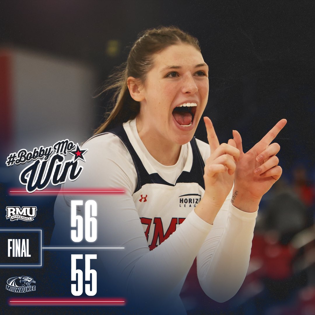 RMUWBasketball's tweet photo. Dubs all around 👏

#HoopTownship https://t.co/BEtsRixwS5