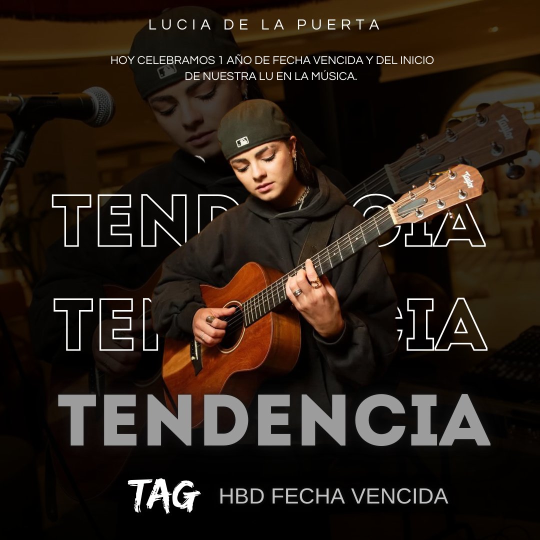 Ldlpmx's tweet photo. Hoy se cumple un año de FECHA VENCIDA siempre orgullosa de ti y de todos tus triunfos Lu 

Canciones de Lu
Nombres de Países
Fruta
Animales
Colores

Utilizando el TAG : HBD FECHA VENCIDA

Recuerden 
Vpn: España
No utilizar emojis 

750K https://t.co/HD6jg4W5TM
