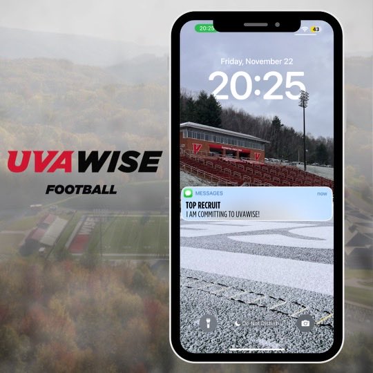 ⁦<a href="/UVAWiseCavsFB/">UVA Wise Football</a>⁩ had its first official visit today and got four big time commitments to grow our FAMILY. ⁦<a href="/Coach_Ladd/">Tim Ladd</a>⁩ and the #ROCKSHOW just got better in the trenches today!!! #PEWAV #FFF #HTR