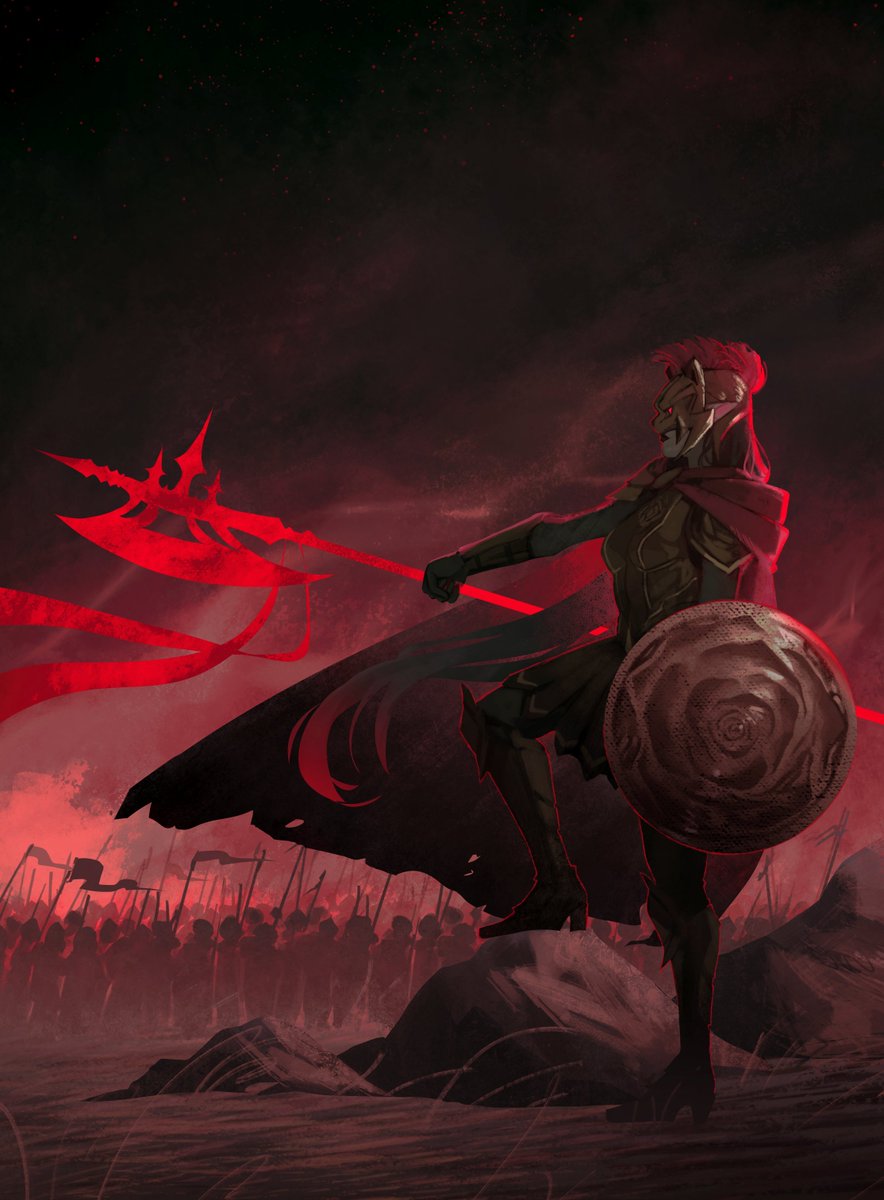 「- no war, no peace'till i lead them all 」|CØFFIN∆TEDのイラスト