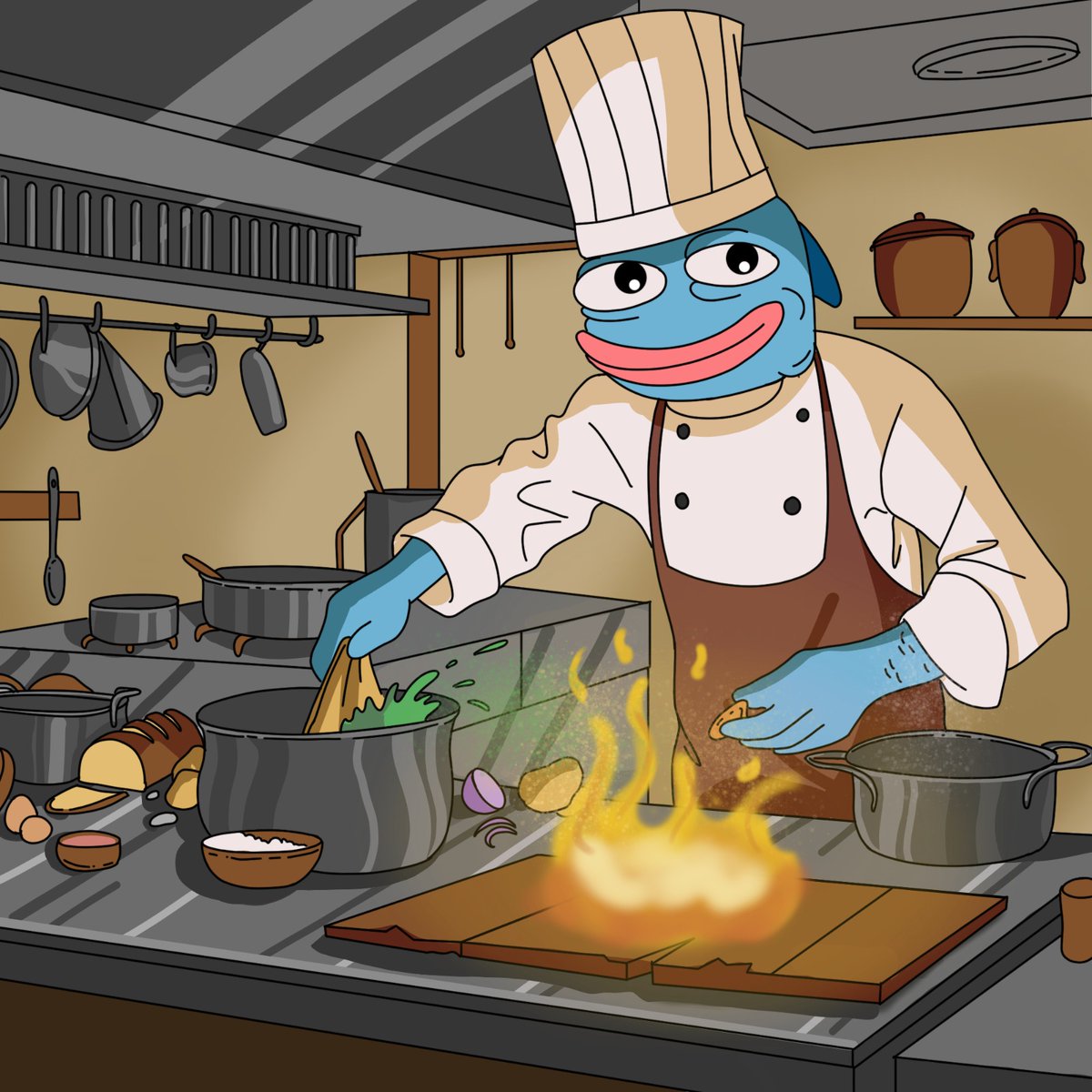 Succulent, tasty— $BLUB is cooking 🐟💧🔥