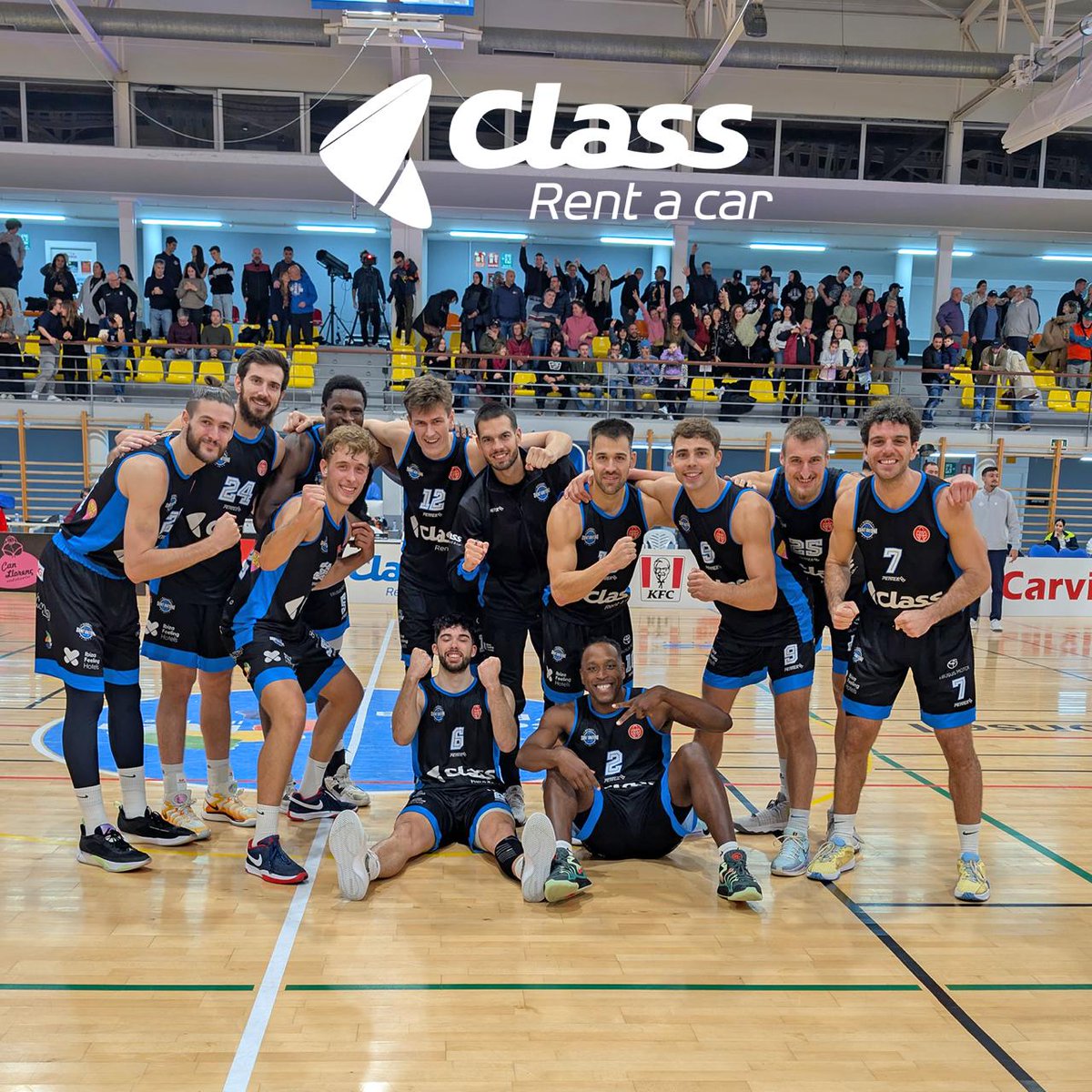 CBSantAntoni's tweet photo. Aquesta serà sa primera de moltes. Moltes gràcies, afició! Avui més que mai. Seguim! 🙌

Som família, som equip, som Class Bàsquet Sant Antoni. 🔥

#Classrentacaribiza
#OrgullDeClub
#UnaIslaEnLaGrada
#UnaIllaUnDestí https://t.co/LV4CRYJ7SY