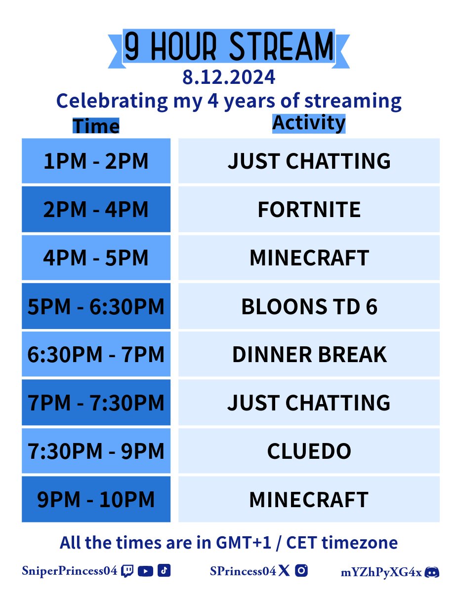 SPrincess04's tweet photo. On 8.12.2024 between 1PM and 10PM CET timezone a 9 hour stream on my twitch! If you have time, even just to say hi, it means a lot๐(and yes i'm still making different designs untill i actually like one) https://t.co/RD9KhZFsXE #justchatting #sniperprincess04 #sprincess04 #sp04 https://t.co/k21aeuJ0Rk