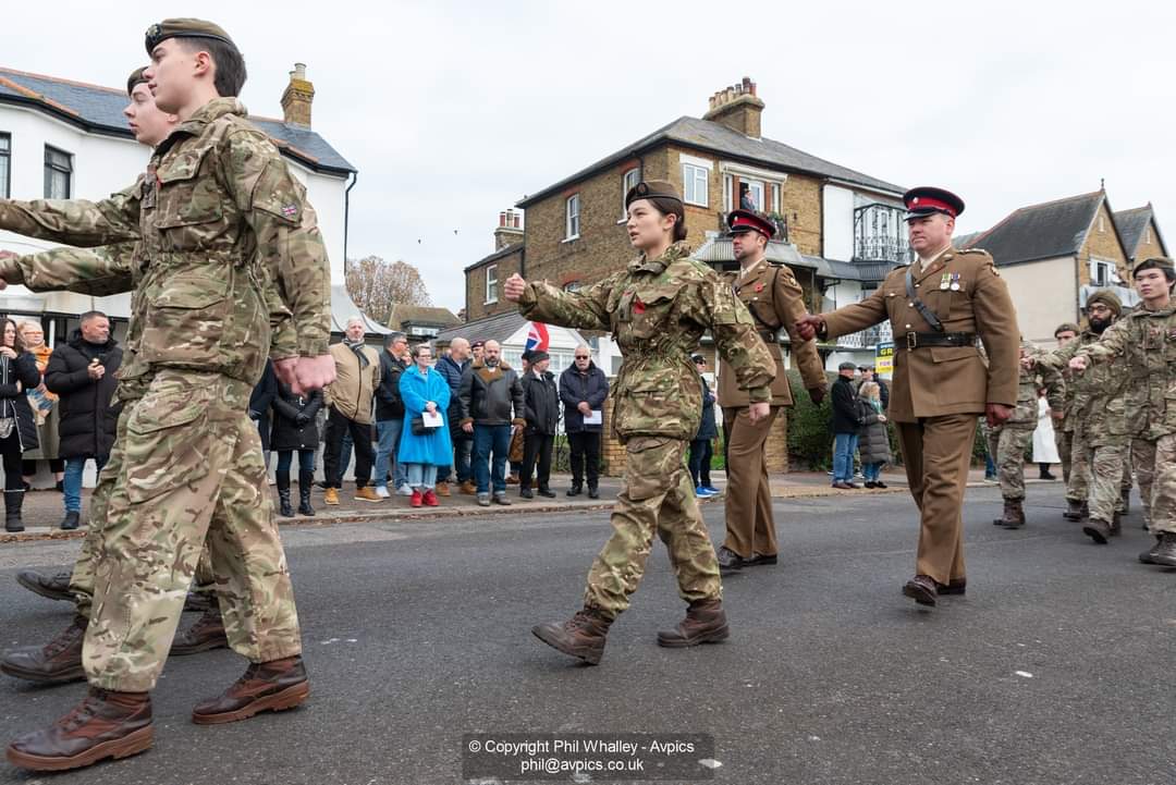 KaylanTeague's tweet photo. Throw back.
Remembrance Sunday 2024.
Very proud to be leading the cadets march as Company Sargent Major. https://t.co/h0QZY0hpwC