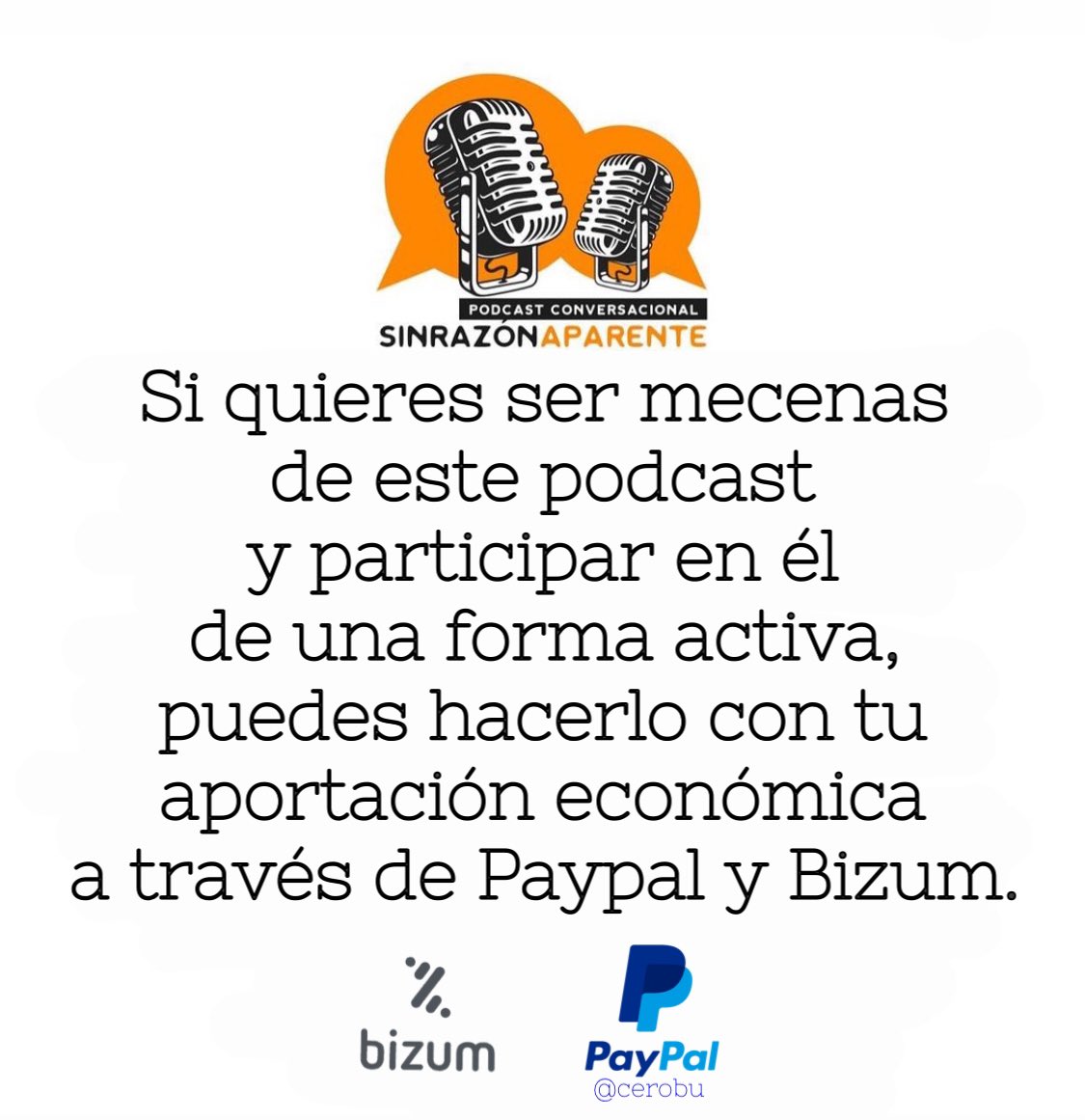 Sinrazón Aparente (@sinrazonpodcast) on Twitter photo 