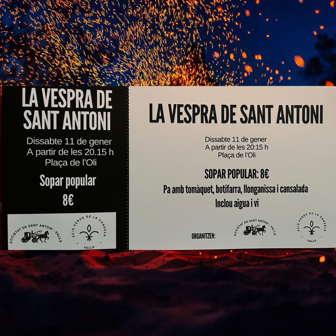 Tres Tombs Valls tweet media