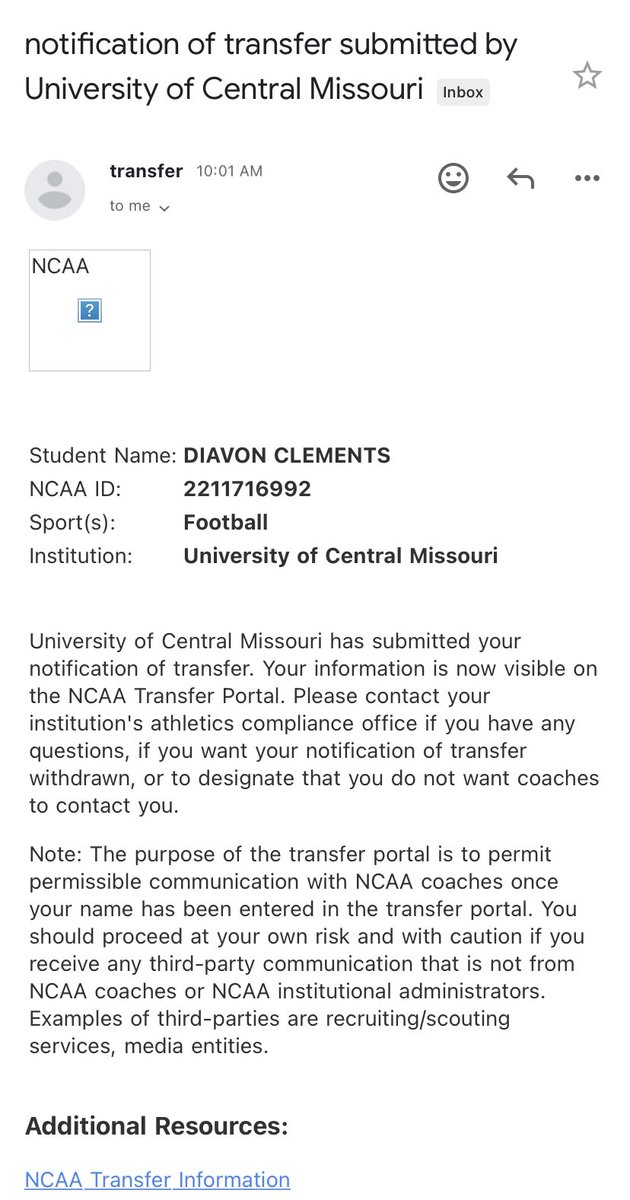 Diavon_C6's tweet photo. TRANSFER CB
🚨6’ 175lb CB
🚨1 Year Of Eligibility (1 Redshirt)
🚨All Tape (Game/Practice) Pinned On Page.
🚨May 2025 Grad

Cell: (631)-620-0830
Email: Diavonclements@gmail.com
Recruitment 100% Open. https://t.co/wcd23hfJir