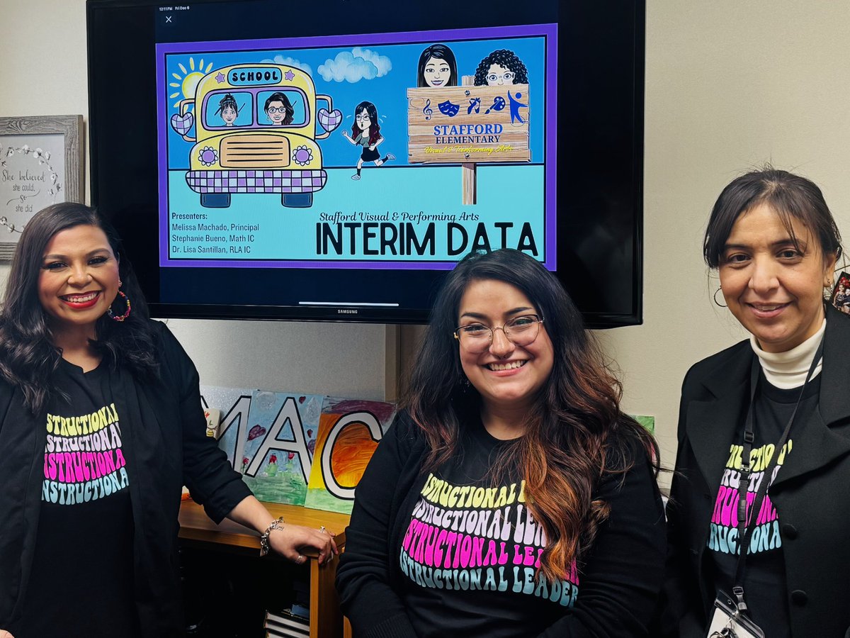 Stephanie Bueno (@stephaniebueno0) on Twitter photo We dove deep into our data this week and have multiple celebrations and intentional moves ready to close the academic gaps at <a href="/StaffordEISD/">Stafford Visual & Performing Arts Elementary</a> 🫶 I am so grateful for the hard work of our ILT, our teachers, and our students! Let's continue to grow 🪴 We dove deep into our data this week and have multiple celebrations and intentional moves ready to close the academic gaps at <a href="/StaffordEISD/">Stafford Visual & Performing Arts Elementary</a> 🫶 I am so grateful for the hard work of our ILT, our teachers, and our students! Let's continue to grow 🪴