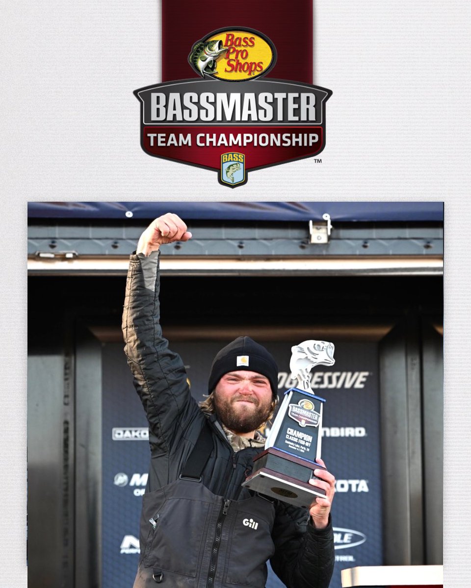bassmaster's tweet photo. CLASSIC BOUND 👏 Congratulations to Tyler Campbell for winning the 2024 @BassProShops Bassmaster Team Championship Classic Fish-Off!
#bass #bassmaster #classicbound #teamchampionship #bassproshops https://t.co/h3OCSXI1oT