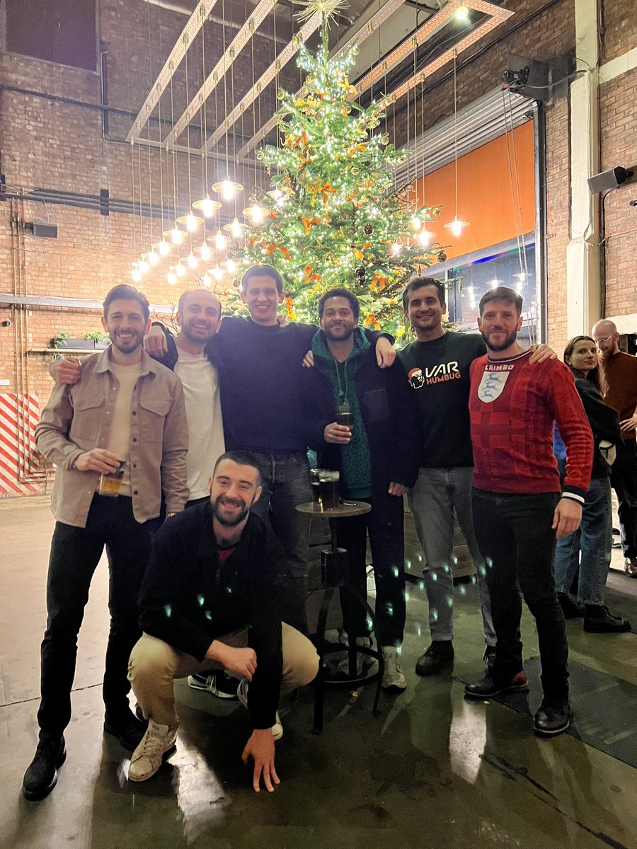 Annual Christmas social with the first team 🎄
