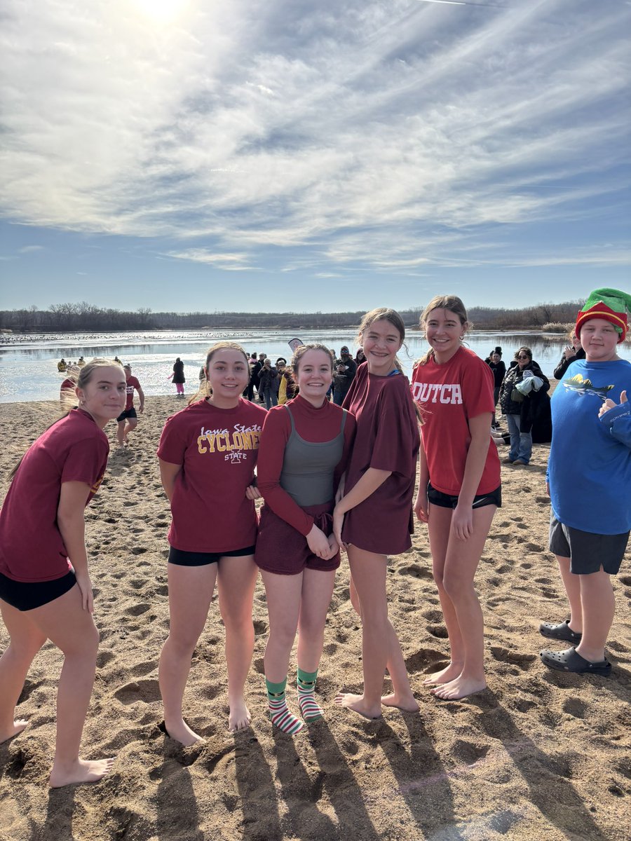 msdrexler25's tweet photo. Proud of my PEOPEL PE group for taking the Polar Plunge this year!! We raised over $2,000 for @soiowa!! And major plus we won the costume contest!! https://t.co/PIaJrVDwCZ