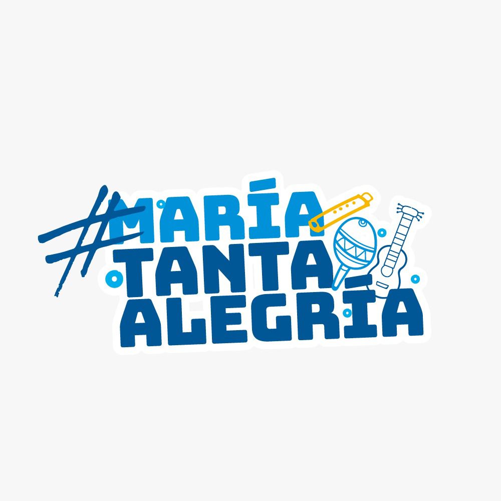#MarìaTantaAlegría
Que viva la virgencita