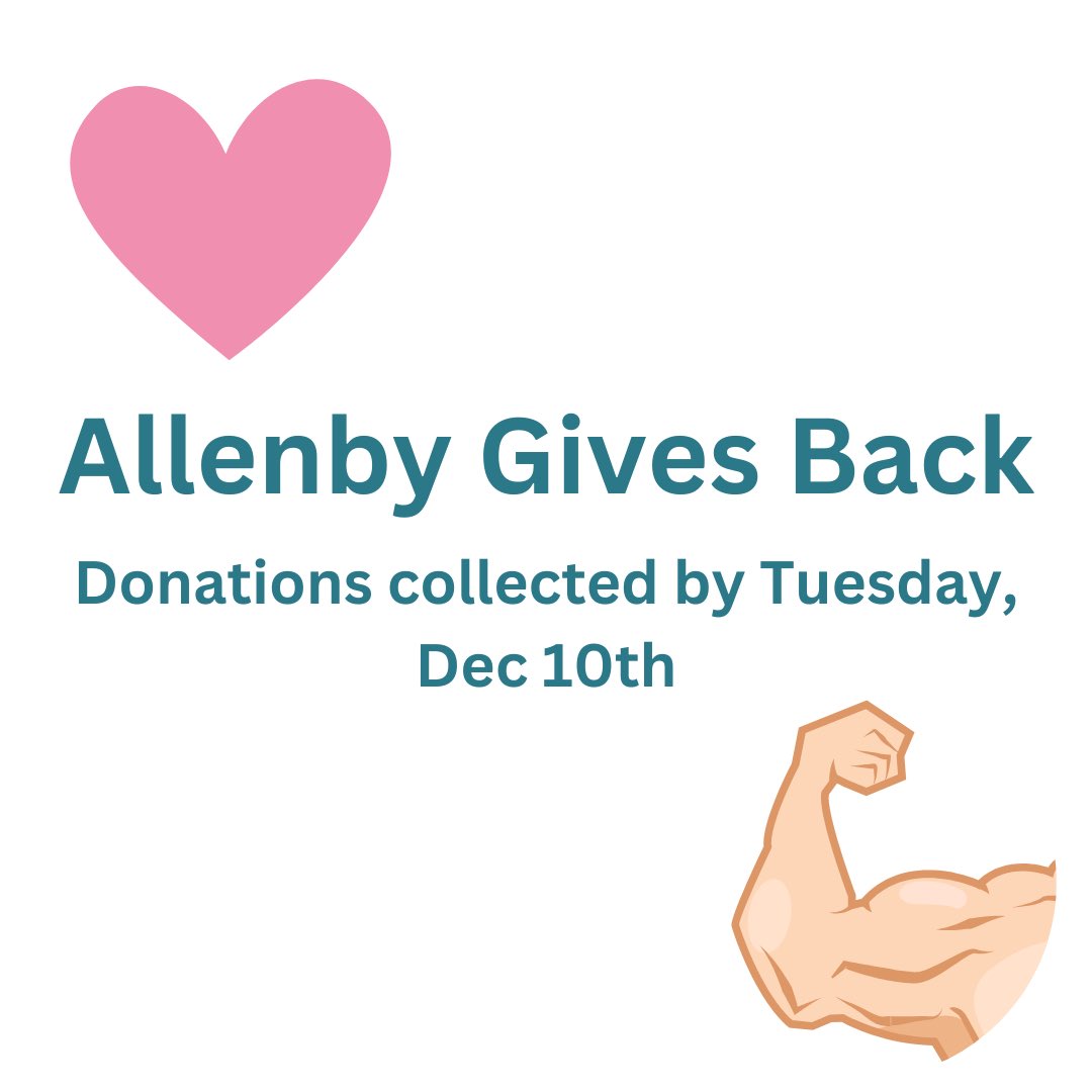 This holiday season, let’s help families in need within our community. 🎁

Gift cards are the most appreciated way to help. 

➡️ Donations accepted until Dec 10
➡️ More info will be shared by your class rep

Together, we can make a difference. ❤️

#AllenbyAPA #AllenbyGivesBack