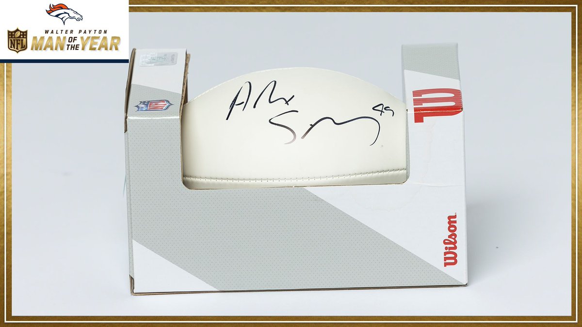 RT for your chance to win a signed 🏈 from <a href="/alexsingleton49/">Alex Singleton</a>!

#WPMOYChallenge