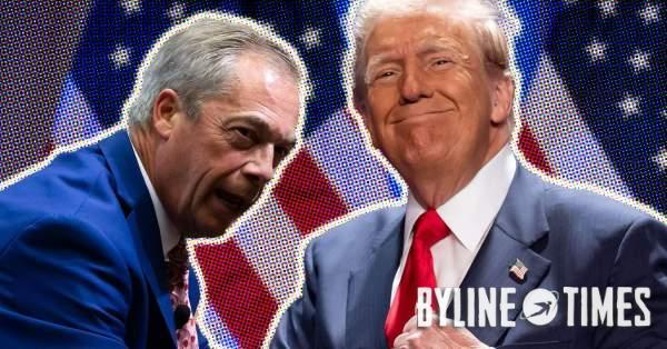 BylineTimes's tweet photo. 'Donald Trump's Election Means Reversing Brexit Is Now More Urgent Than Ever' https://t.co/8DD26PQFhD https://t.co/XOckW8Y2Gc