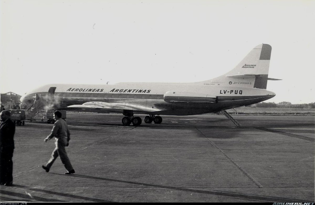 SpottersArg's tweet photo. Algunas fotos de Aerolíneas Argentinas a lo largo de la historia (1950 a 1970) 🇦🇷 https://t.co/cicyjPG9uY