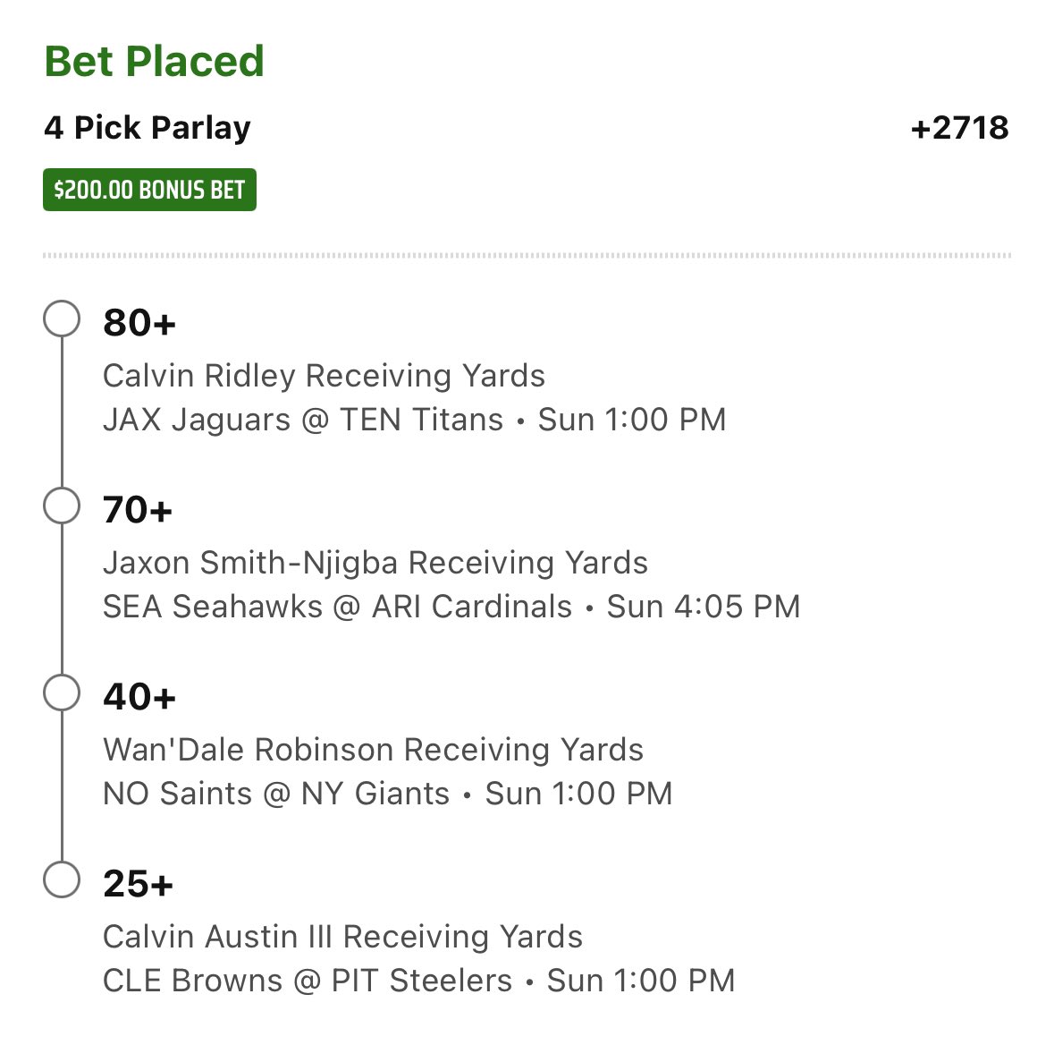 TrackInvesting's tweet image. 🚨LOTTO LONGSHOT GIVEAWAY🚨

$50 to 4 people who like and repost this if we cash!!!

Love these spots, giving everyone more than enough time to tail!!! 

Let’s try and break the books!!

Only available on @DKSportsbook 🤝

lnk.bet/t/dcFUXQO4

#NFL #NFLX #DraftKings…