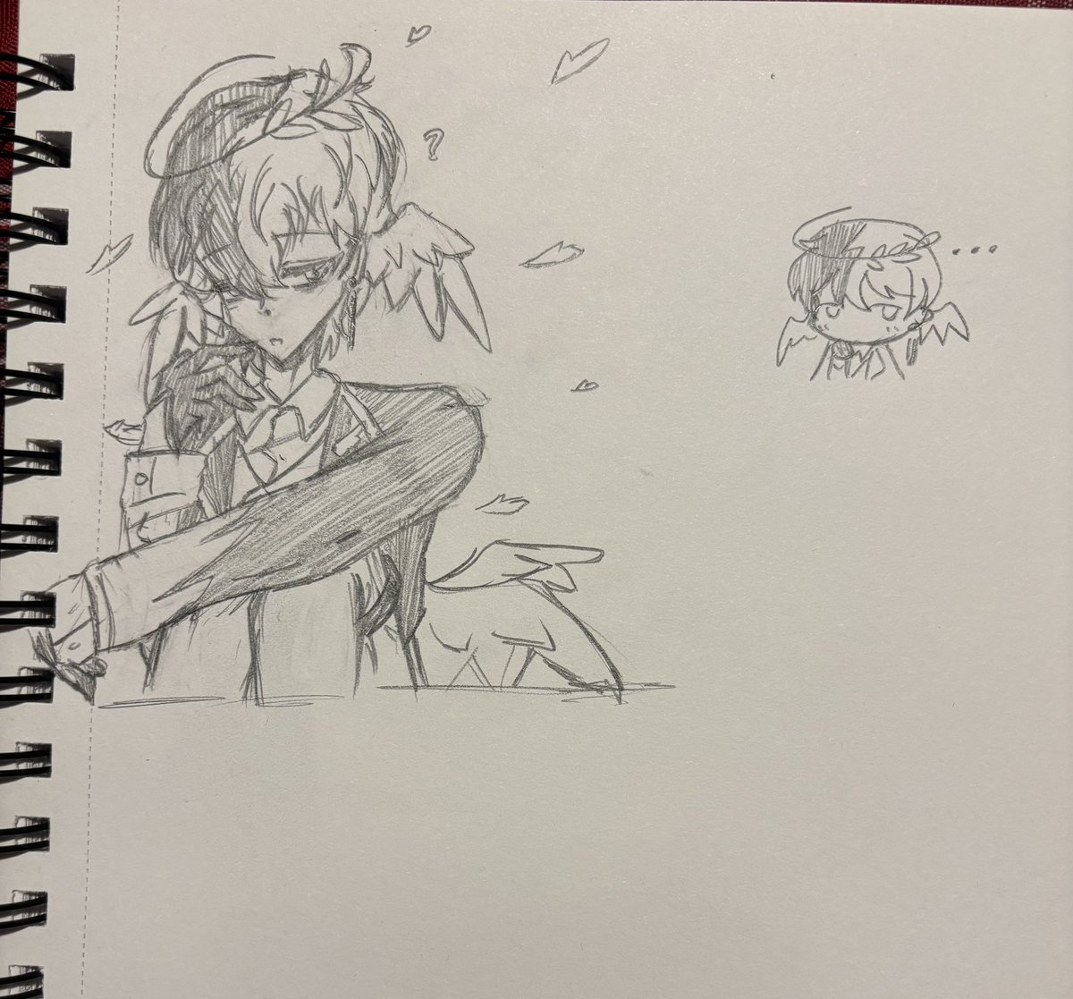 lyyyneyy_'s tweet photo. Halovian Toya sketch ^^’ #prsk_FA https://t.co/DjnnzeyPaF