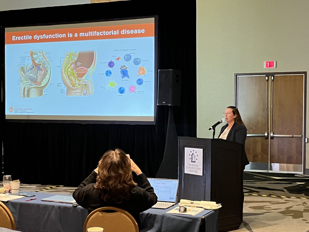 Kristina Penniston (@urologyrdn) on Twitter photo Dr. Johanna Hannan from UW-Madison <a href="/uwsmph/">UW School of Medicine and Public Health</a> <a href="/wiscurology/">UW Urology</a> <a href="/wiscobrien/">University of Wisconsin O'Brien Center</a> <a href="/CAIRIBU1/">CAIRIBU</a> in debate at SPR meeting #spr2024 <a href="/Soc4PelvicRes/">Society for Pelvic Research</a> about underlying mechanisms of ED. Do you have the nerve to not think it’s all about that nerve? Dr. Johanna Hannan from UW-Madison <a href="/uwsmph/">UW School of Medicine and Public Health</a> <a href="/wiscurology/">UW Urology</a> <a href="/wiscobrien/">University of Wisconsin O'Brien Center</a> <a href="/CAIRIBU1/">CAIRIBU</a> in debate at SPR meeting #spr2024 <a href="/Soc4PelvicRes/">Society for Pelvic Research</a> about underlying mechanisms of ED. Do you have the nerve to not think it’s all about that nerve?