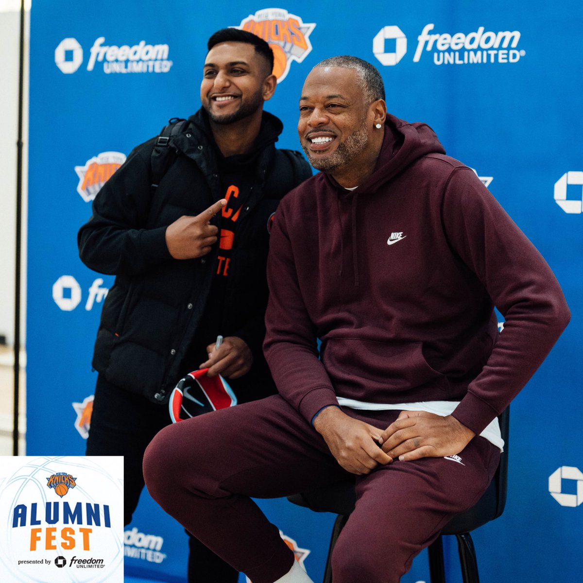 Once a Knick, always a Knick 🧡💙