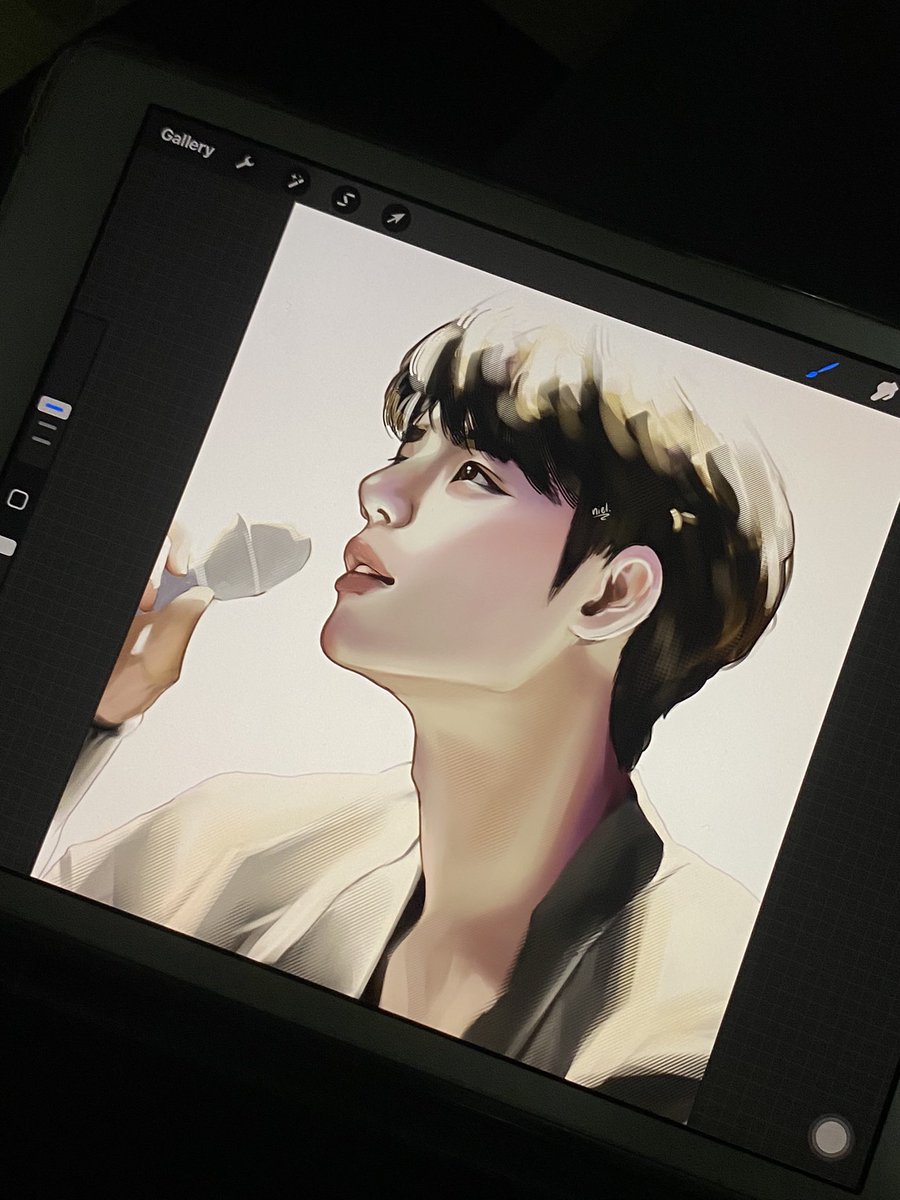 finally had some time to sit and draw xz after finals week anyways 晚安!