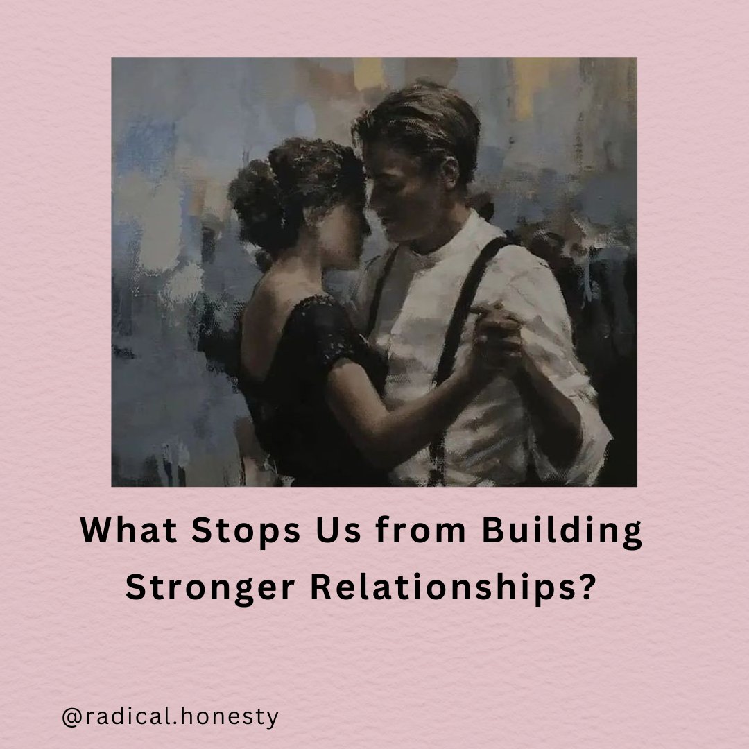 The truth will set you free, but first, it will make you uncomfortable.

What keeps relationships stuck?

→ Fear of being vulnerable
→ Avoiding tough conversations
→ Needing to be “right” instead of connected

Honesty may feel hard, but it’s the key to true intimacy.